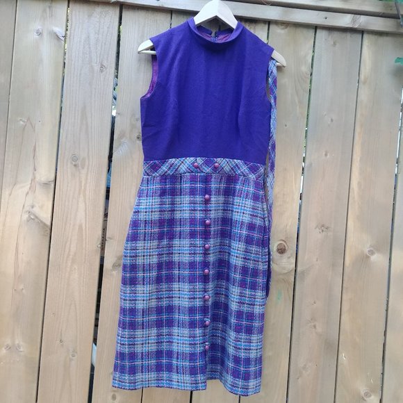 CLEARANCE Vintage Mancini Wiggle Dress Size M - Picture 1 of 5